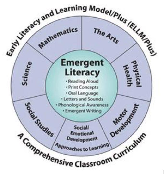 Emergent literacy chart