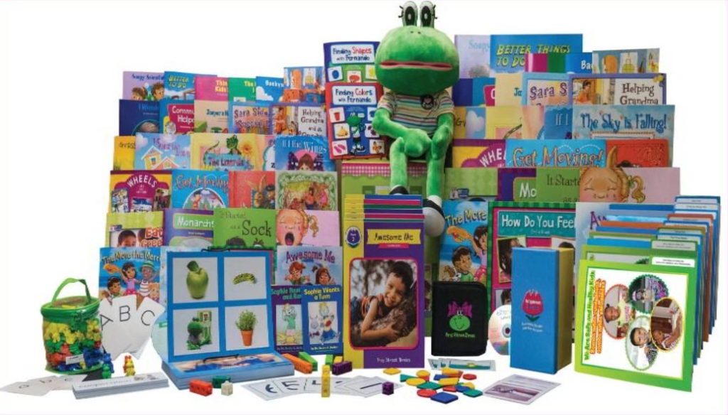 Frog tree for preschoolers